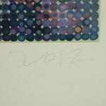 Chuck Close KARA Felt-Stamp Oil & Screenprint